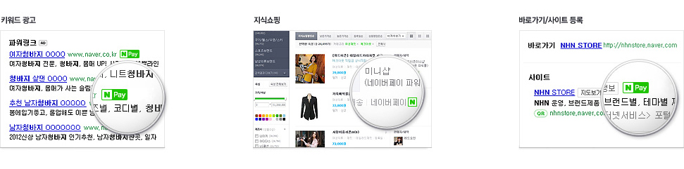 키워드 광고 | 네이버쇼핑 | 바로가기/사이트 등록